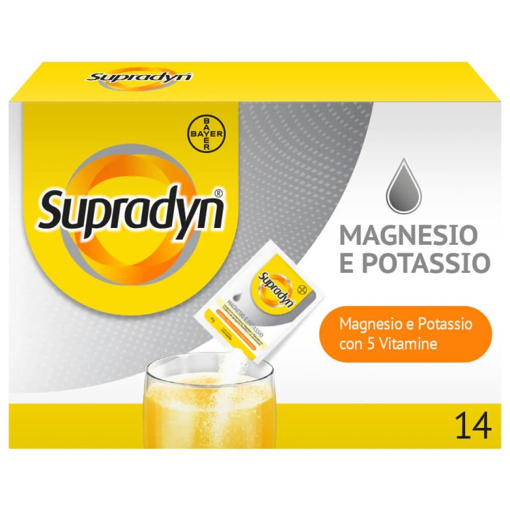 Supradyn Magnesio e Potassio Integratore in Bustine - Bayer