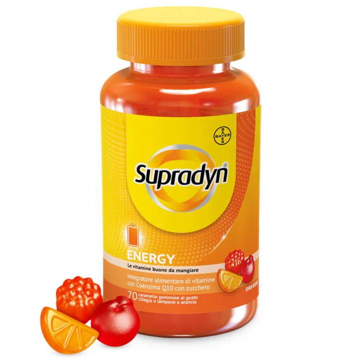 Supradyn Energy Integratore Multivitaminico Caramelle Gommose 70 Caramelle - Supradyn