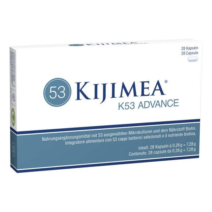 Kijimea K53 Advance Integratore Fermenti Lattivi 28 Capsule - Kijimea Kijimea K53 Advance Integratore Fermenti Lattivi 28 Capsule - Kijimea