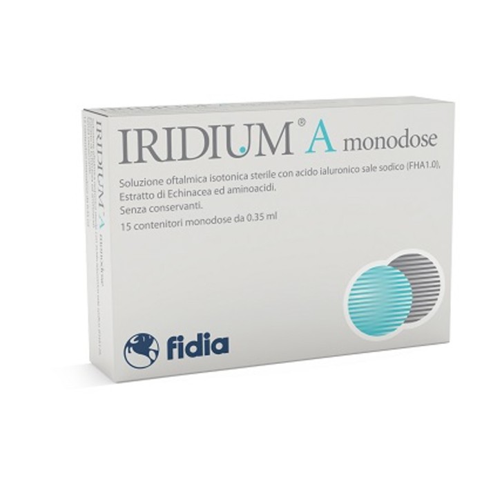 Iridium A Monodose Soluzione Oftalmica Sterile 15 Flaconcini - Iridium