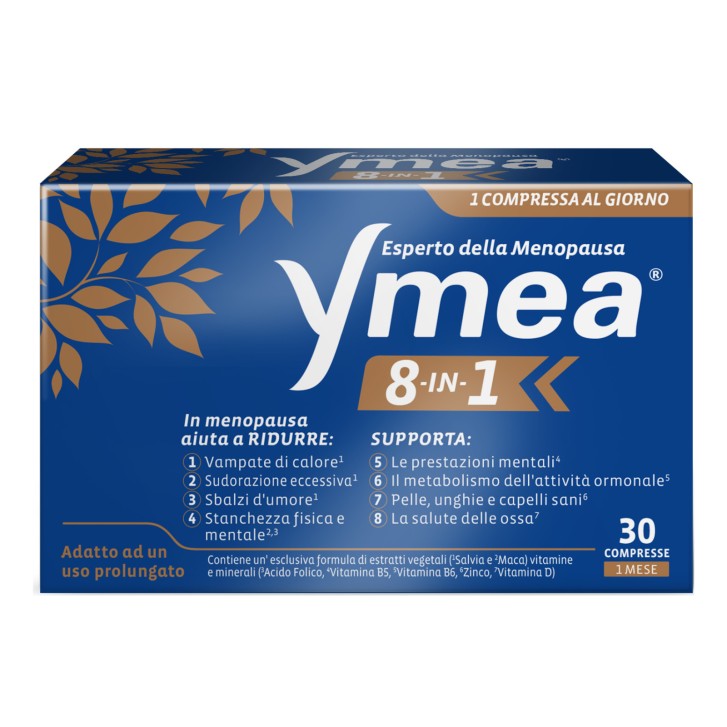 Ymea 8in1 Integratore Menopausa 30 compresse - Ymea