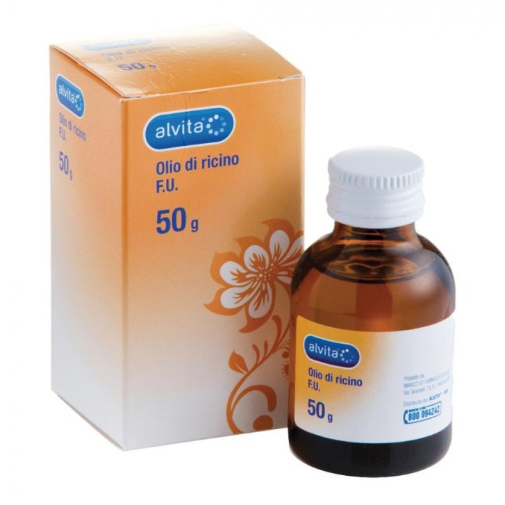 Olio di Ricino Soluzione per Stipsi 50g - Alvita