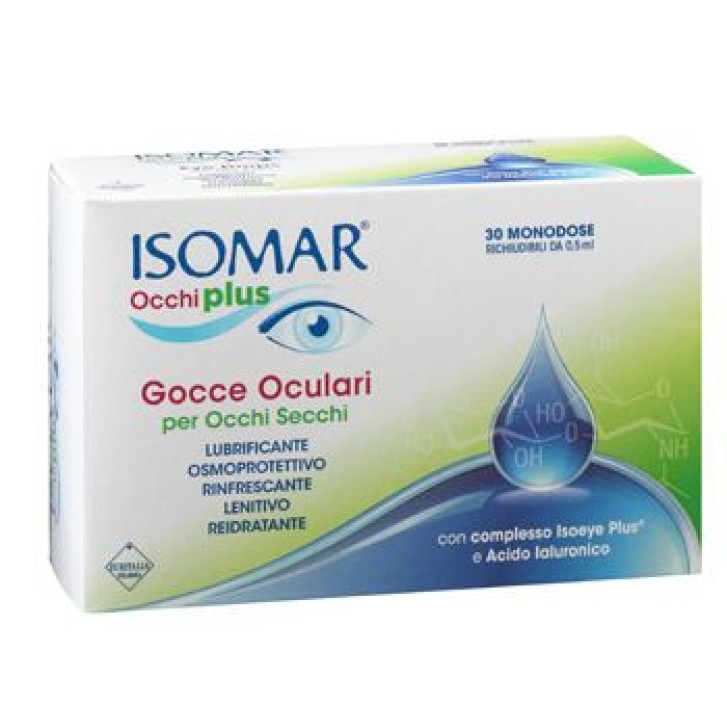 Isomar Gocce Oculari Occhiplus Monodose 30x0,5ml - Isomar