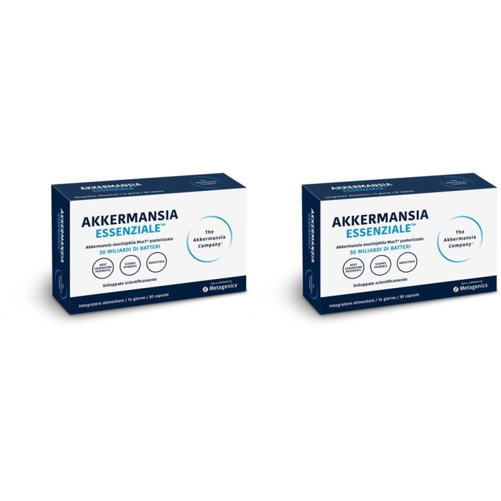 Akkermansia Essenziale 30 Capsule Integratore Alimentare - Metagenics