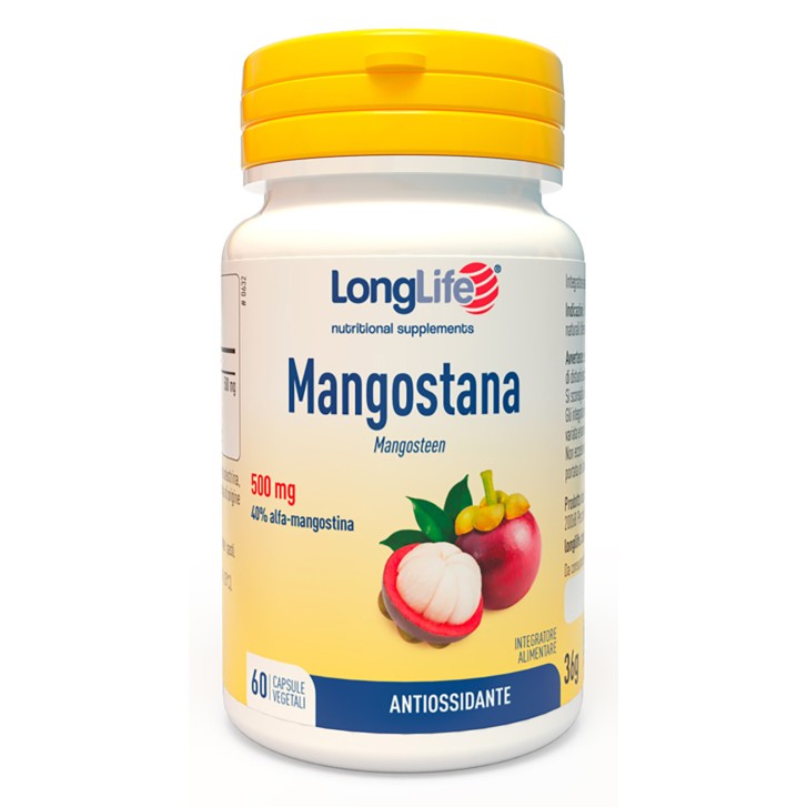 Mangostana LongLife Integratore Supporto Difese Organismo 60 Capsule Vegetali - LongLife
