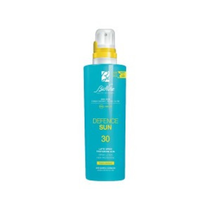 Defence Sun Latte Solare Spray SPF 30 200ml - Bionike