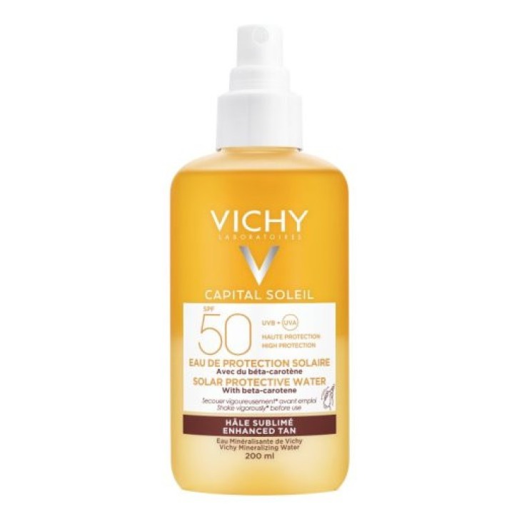 Acqua Solare Protettiva SPF50 per Abbronzatura Intensa 200ml - Vichy
