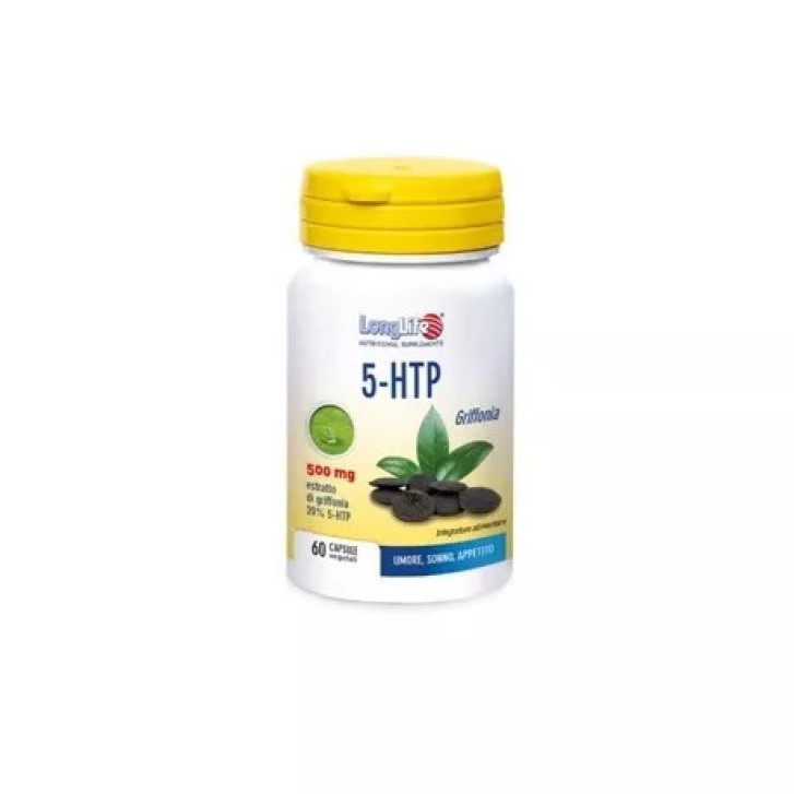 5-HTP Integratore Anti-Stress Longlife 60 Capsule - Longlife