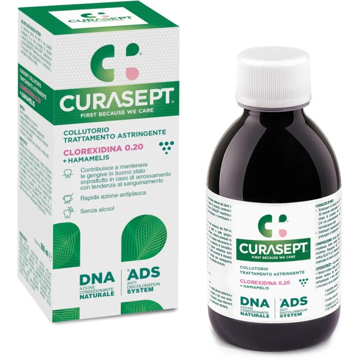 Curasept Collutorio Ads Dna Trattamento Astringente 200ml - Curasept