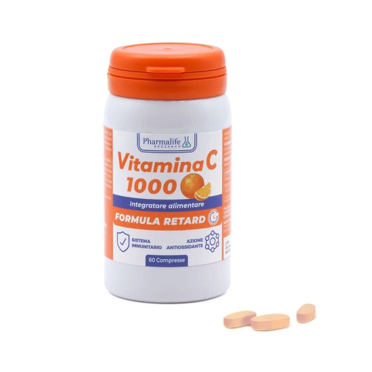 Vitamina C 1000 Integratore 60 Compresse - Pharmalife Research