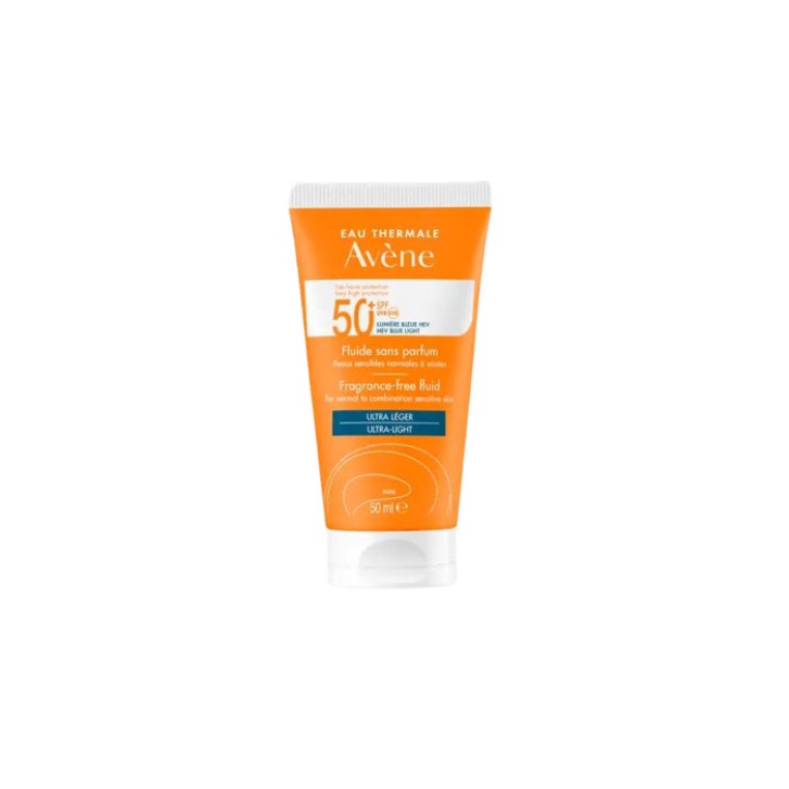 Fluido Solare SPF 50+ Senza Profumo 50ml - Avène