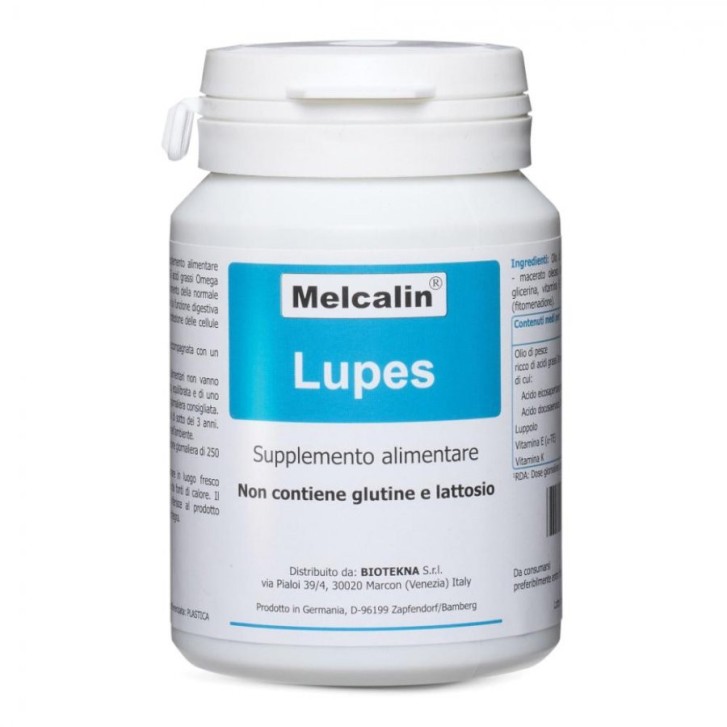 Melcalin Lupes Integratore per Funzione Cardiaca e Digestiva 56 Capsule - Melcalin