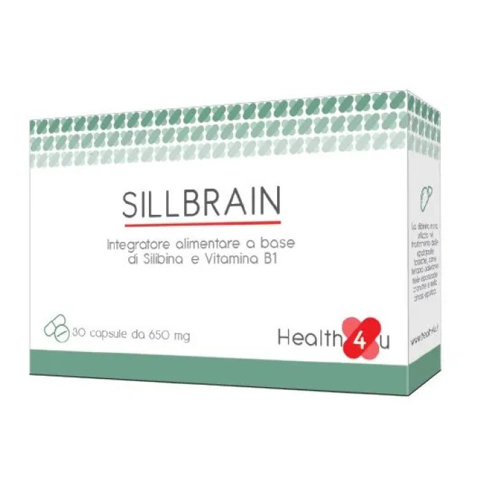 Sillbrain 30 Capsule Integratore per la Salute Mentale - Health4U srl