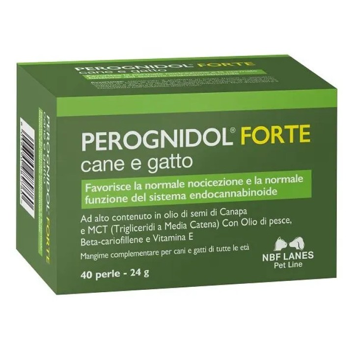 Perognidol Forte Supporto Nocicettivo Cane Gatto 40 Perle - NBF Lanes Perognidol Forte Supporto Nocicettivo Cane Gatto 40 Perle - NBF Lanes