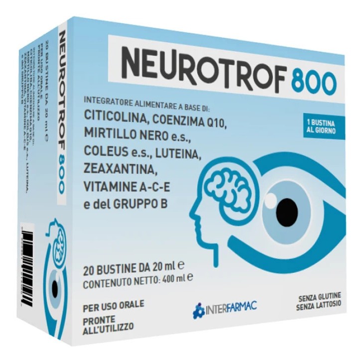 Neurotrof 800 Integratore Alimentare in Bustine - Interfarmac