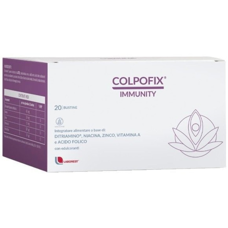Colpofix Immunity Integratore Sistema Immunitario 20 Bustine - Uriach