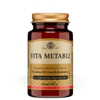 Vita Metab12 Integratore Vitamina B12 30 Compresse Orosolubili - Solgar Vita Metab12 Integratore Vitamina B12 30 Compresse Orosolubili - Solgar