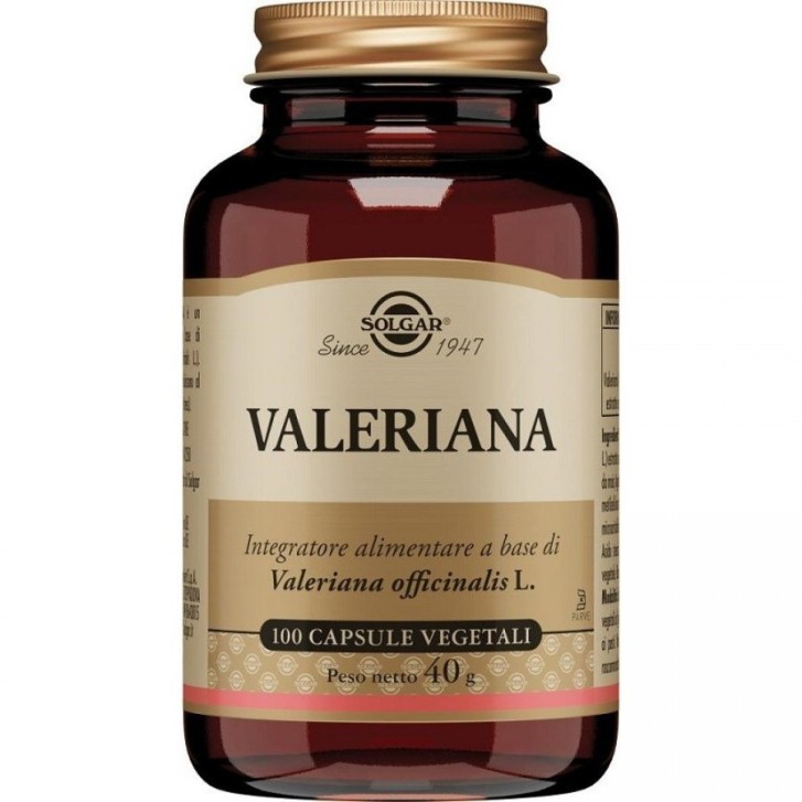 Valeriana Capsule Vegetali Integratore Sonno Rilassamento 100cps - Solgar Valeriana Capsule Vegetali Integratore Sonno Rilassamento 100cps - Solgar