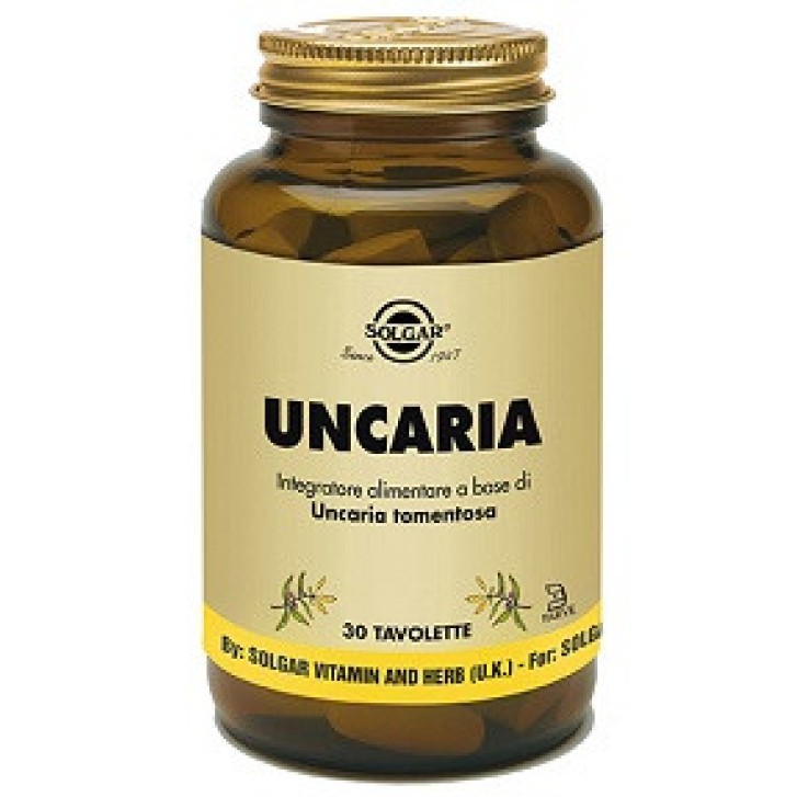 Uncaria Integratore per Difese Immunitarie 30 Tavolette - Solgar