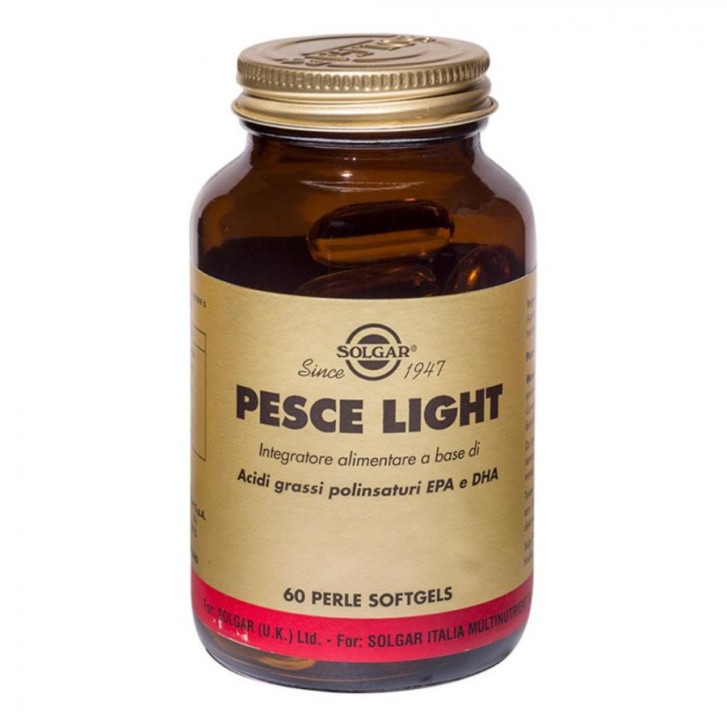 Pesce Light Integratore Omega 3 60 Perle Softgels - Solgar