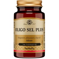 Oligo Sel Plus Integratore di Selenio 100 Tavolette - Solgar Oligo Sel Plus Integratore di Selenio 100 Tavolette - Solgar