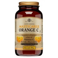 Orange C Integratore Masticabile Vitamina C 90 Tavolette - Solgar Orange C Integratore Masticabile Vitamina C 90 Tavolette - Solgar