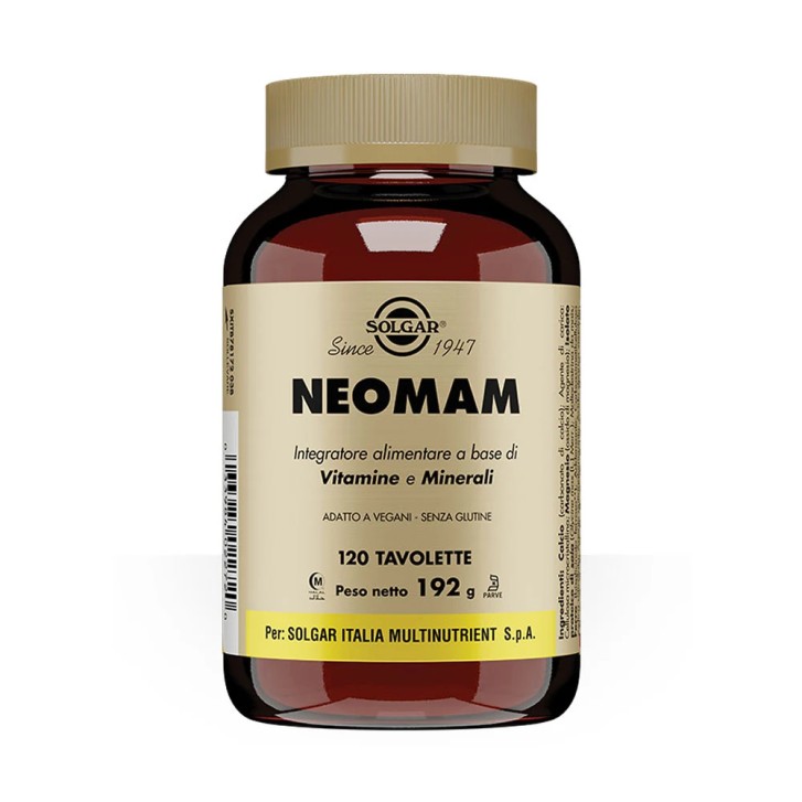 Neomam Integratore Alimentare per Gravidanza e Allattamento 60 Tavolette - Solgar Neomam Integratore Alimentare per Gravidanza e Allattamento 60 Tavolette - Solgar