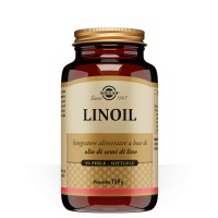 Linoil Integratore Olio di Lino Omega 3 e 6 90 Perle - Solgar Linoil Integratore Olio di Lino Omega 3 e 6 90 Perle - Solgar