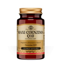 Maxi Coenzima Q10 100mg Integratore Antiossidante 30 Perle - Solgar Maxi Coenzima Q10 100mg Integratore Antiossidante 30 Perle - Solgar