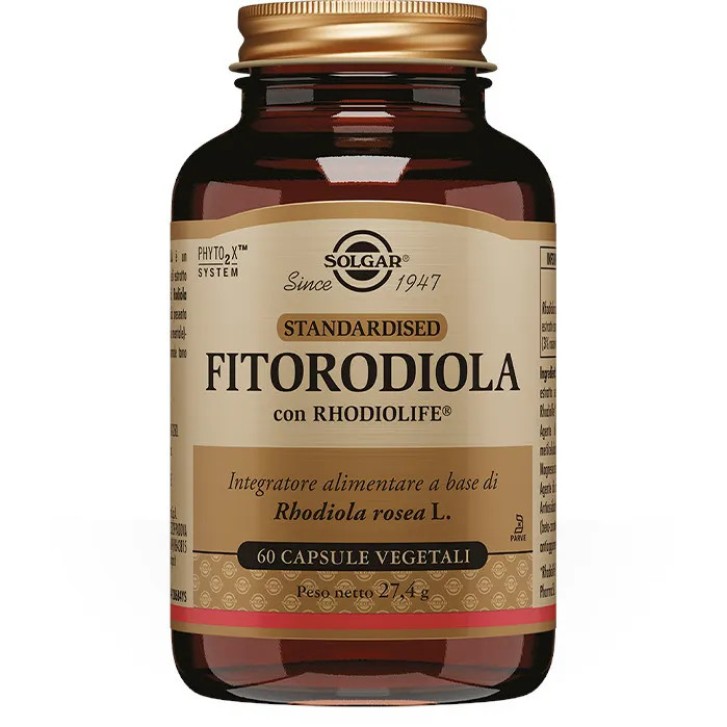 Fitorodiola 60 Capsule Integratore Energetico - Solgar