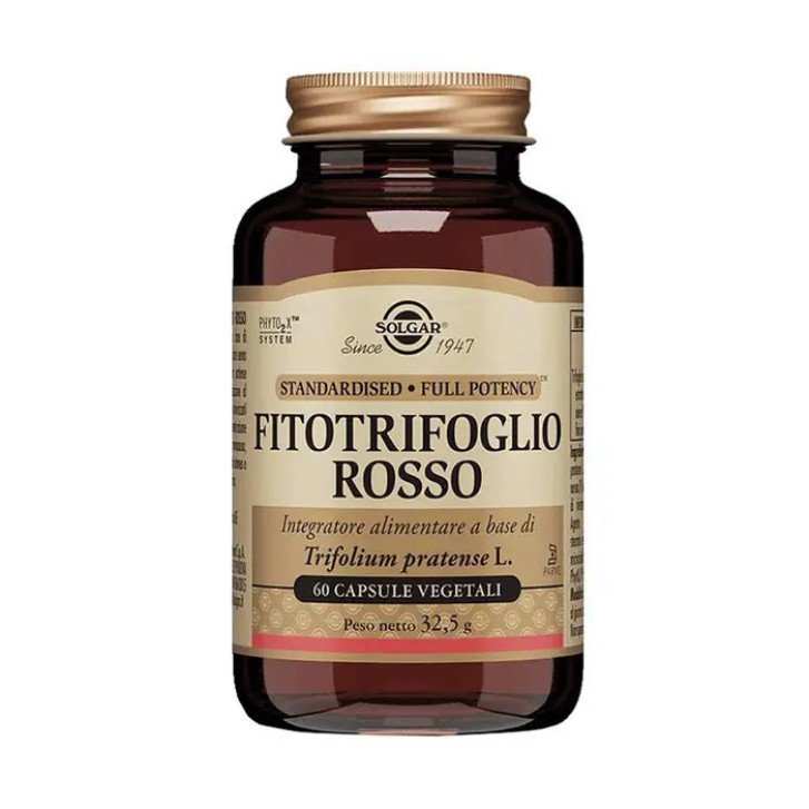 Fitotrifoglio Rosso Integratore Menopausa 60 Capsule Vegetali - Solgar