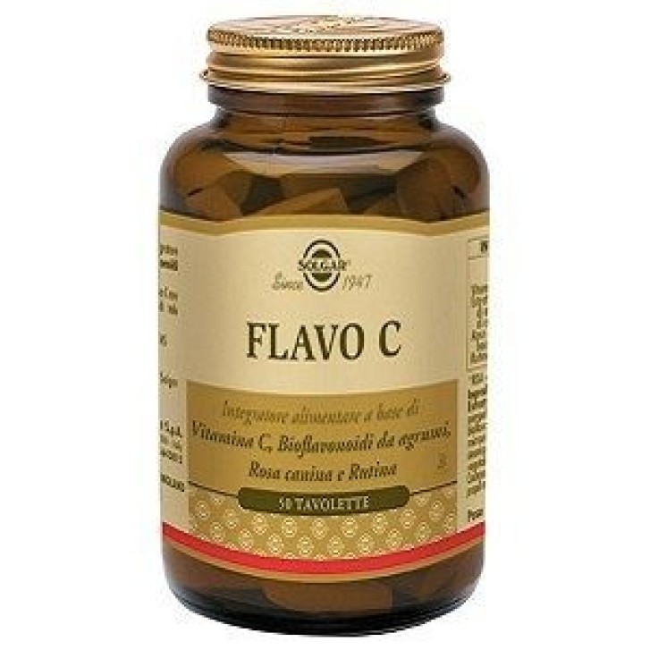 Flavo C 50 Tavolette Integratore Alimentare - Solgar
