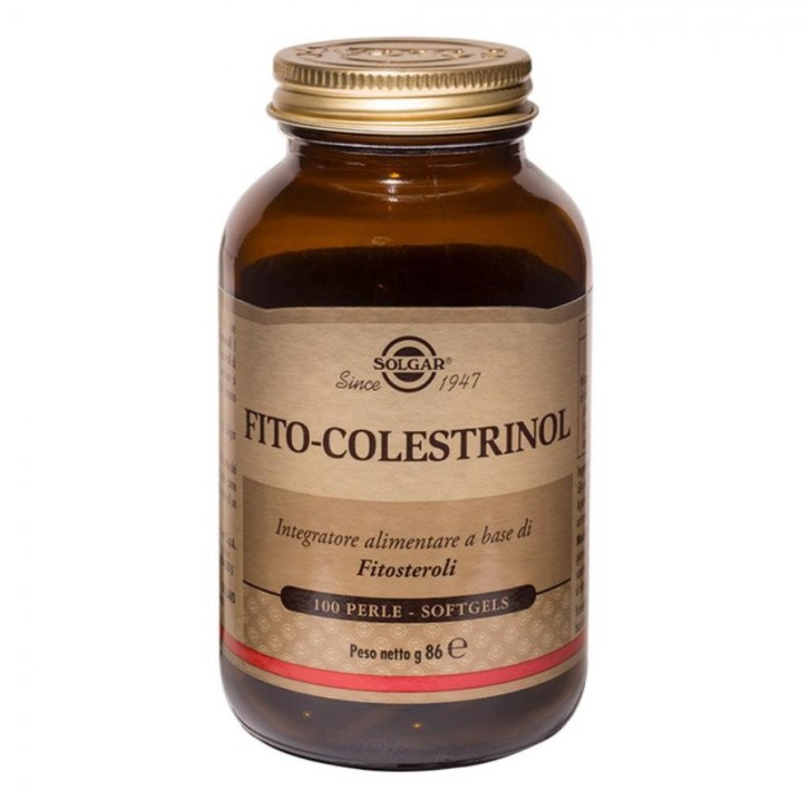 Fito-Colestrinol Integratore Per Colesterolo 100 Perle Softgels - Solgar Fito-Colestrinol Integratore Per Colesterolo 100 Perle Softgels - Solgar