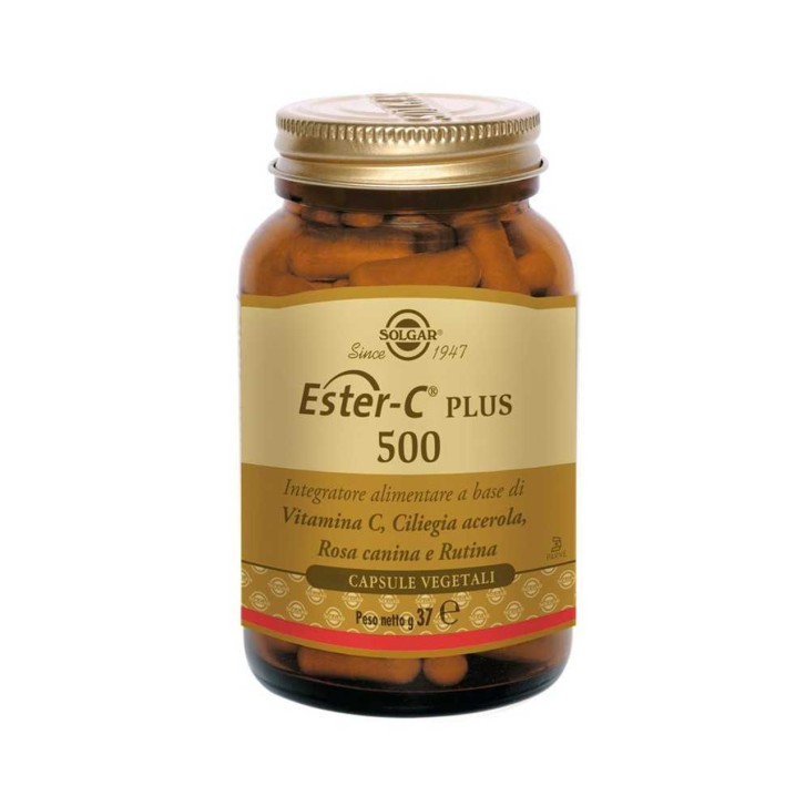 Ester C Plus 500 Integratore di Vitamina C 100 Capsule Vegetali - Solgar