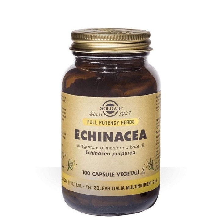 Echinacea Integratore Sistema Immunitario 100 Capsule Vegetali - Solgar Echinacea Integratore Sistema Immunitario 100 Capsule Vegetali - Solgar