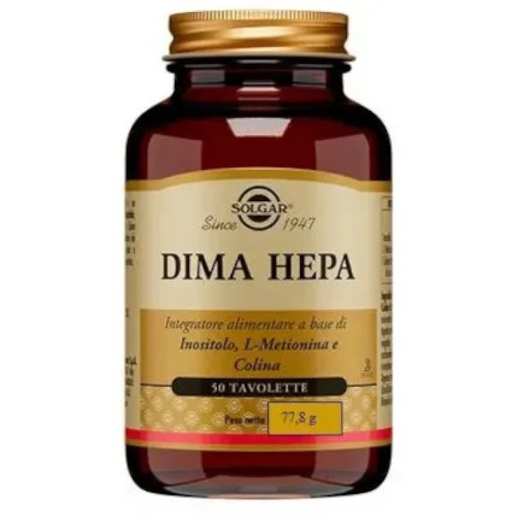 Dima Hepa Supporto Detox Fegato 50 Tavolette - Solgar