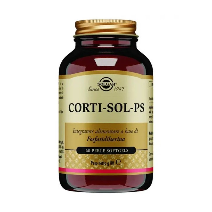 Corti-Sol-Ps 60 Perle Softgels Supporto Anti-Stress - Solgar