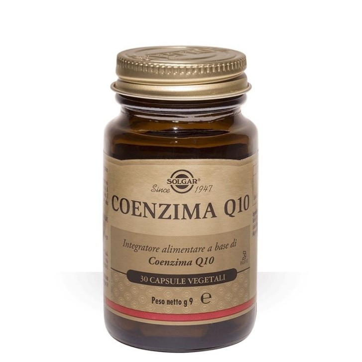 Coenzima Q10 Integratore Antiossidante 30 Capsule Vegetali - Solgar