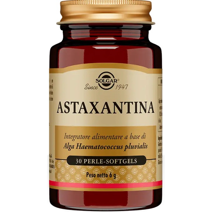Astaxantina Integratore Antiossidante 30 Perle - Solgar