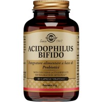 Acidophilus Bifido Integratore di Probiotici 60 Capsule Vegetali - Solgar Acidophilus Bifido Integratore di Probiotici 60 Capsule Vegetali - Solgar