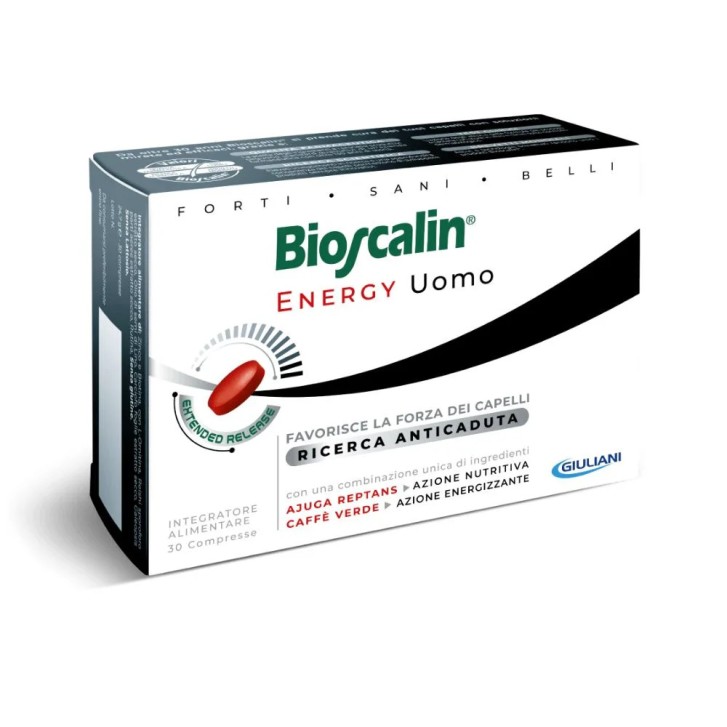 Bioscalin Energy Integratore Alimentare Uomo per Capelli - 30 Compresse
