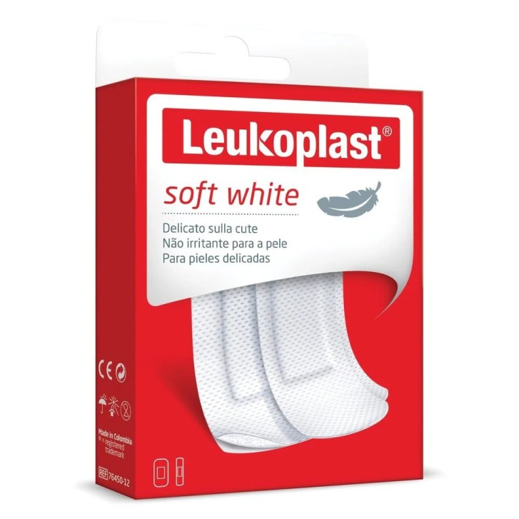 Cerotti Assortiti Leukoplast Soft White 20 Pezzi - Leukoplast Cerotti Assortiti Leukoplast Soft White 20 Pezzi - Leukoplast