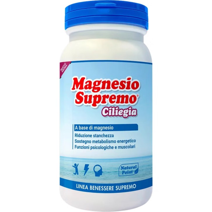 Magnesio Supremo Ciliegia Integratore 150g - Natural Point