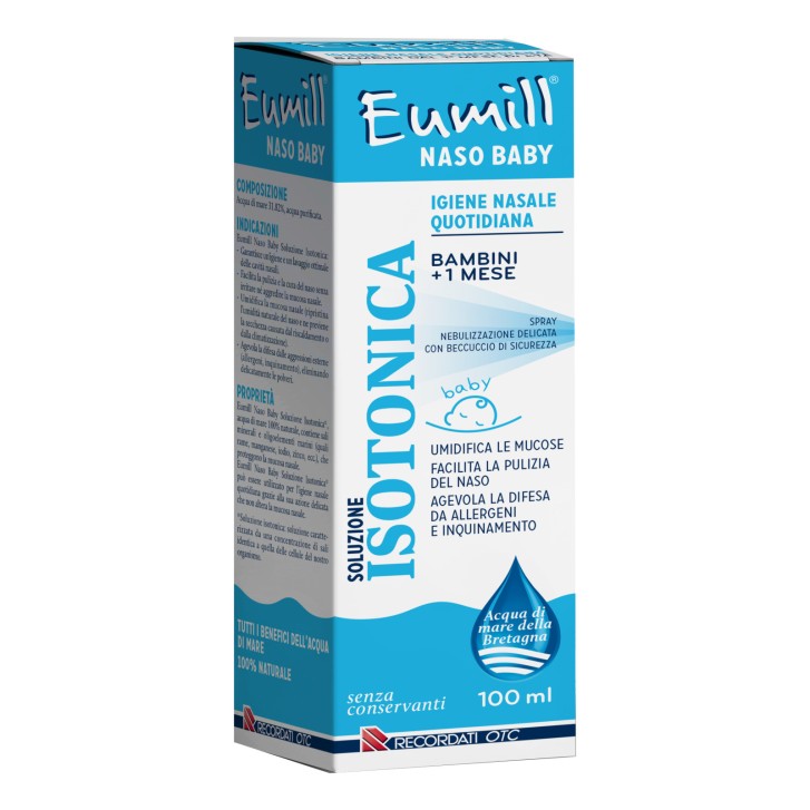 Eumill Naso Baby Spray Soluzione Isotonica 100ml - Eumill