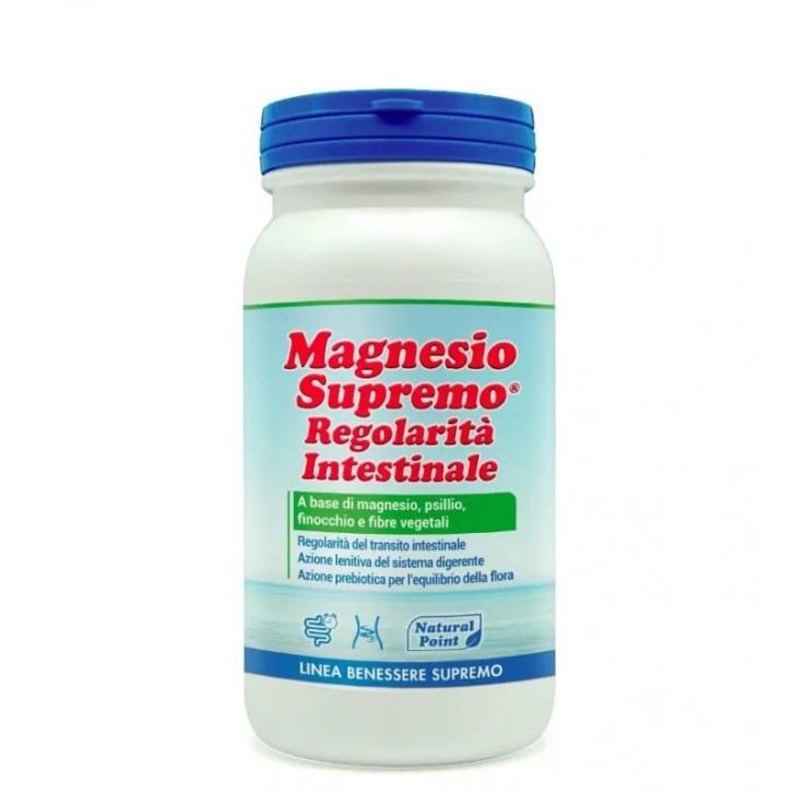 Magnesio Supremo Regolarità Intestinale Integratore Benessere 150g - Natural Point Magnesio Supremo Regolarità Intestinale Integratore Benessere 150g - Natural Point