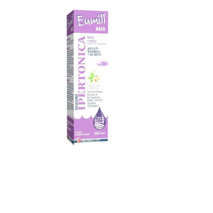 Eumill Naso Spray Soluzione Ipertonica 100ml - Eumill