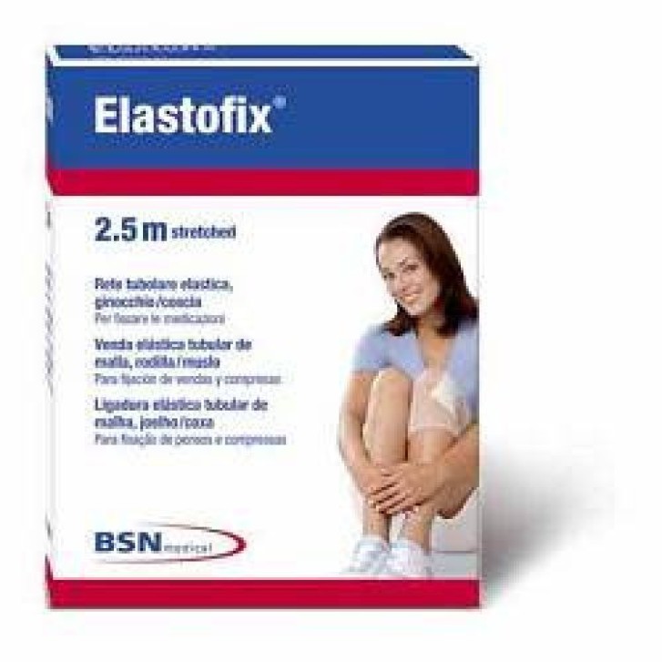 Elastofix Benda a Rete Tubolare Elastica Ginocchio/Coscia 250 cm - Elastofix