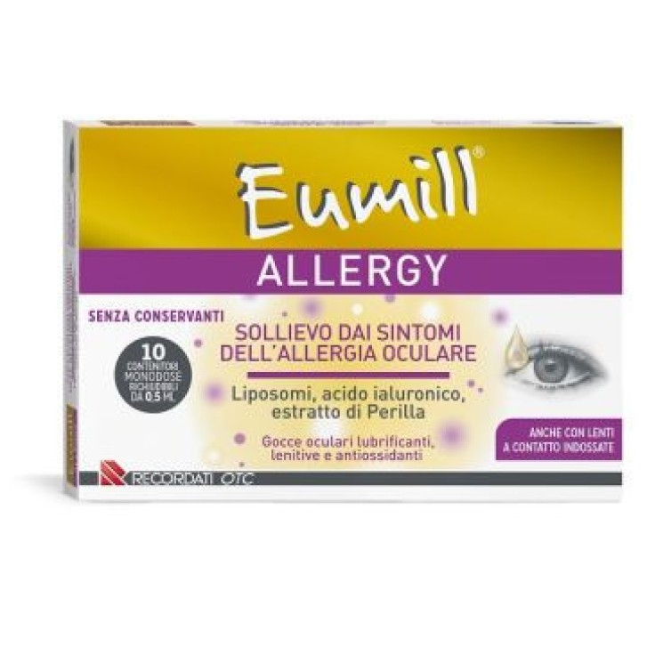 Eumill Allergy Gocce Oculari Monodose 10 Flaconcini - Eumill