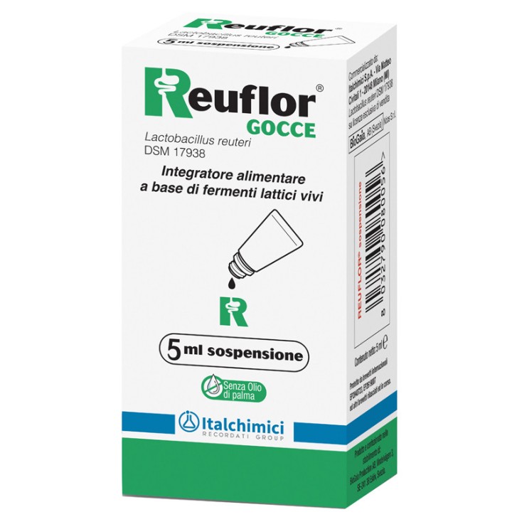 Reuflor Gocce Integratore di Fermenti Lattici 5ml - Reuflor