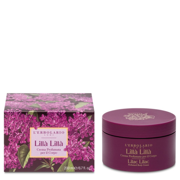 Lillà Lillà Crema Corpo Idratante 200ml - L\'Erbolario